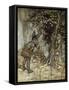 A Midsummer Night's Dream-Arthur Rackham-Framed Stretched Canvas