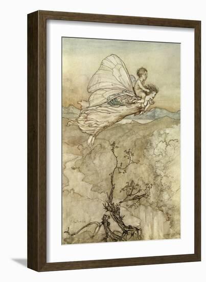 A Midsummer Night's Dream-Arthur Rackham-Framed Giclee Print