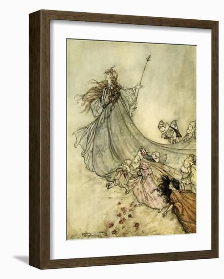 A Midsummer Night's Dream-Arthur Rackham-Framed Giclee Print