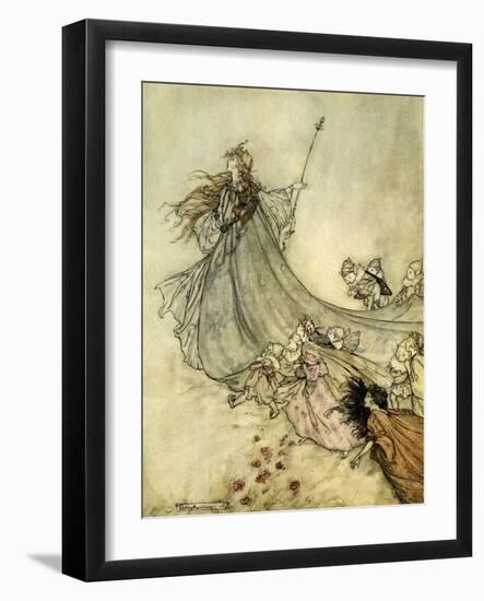 A Midsummer Night's Dream-Arthur Rackham-Framed Giclee Print