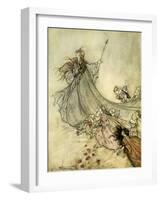 A Midsummer Night's Dream-Arthur Rackham-Framed Giclee Print