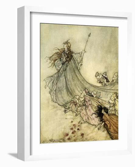 A Midsummer Night's Dream-Arthur Rackham-Framed Giclee Print