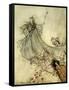 A Midsummer Night's Dream-Arthur Rackham-Framed Stretched Canvas