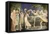 A Midsummer Night's Dream-William Blake-Framed Stretched Canvas