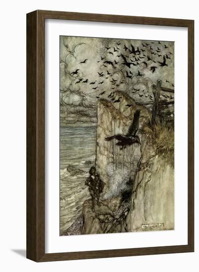 A Midsummer Night's Dream-Arthur Rackham-Framed Giclee Print