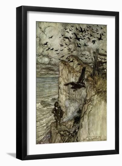 A Midsummer Night's Dream-Arthur Rackham-Framed Giclee Print