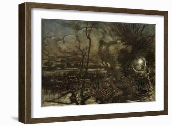 A Midsummer Night's Dream-Arthur Rackham-Framed Giclee Print