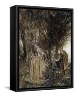 A Midsummer Night's Dream-Arthur Rackham-Framed Stretched Canvas