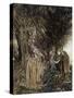 A Midsummer Night's Dream-Arthur Rackham-Stretched Canvas