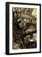 A Midsummer Night's Dream-Arthur Rackham-Framed Giclee Print