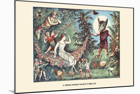 A Midsummer's Night's Dream-H. Sidney-Mounted Art Print