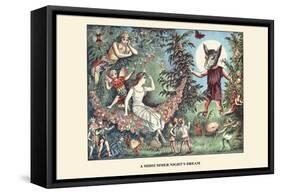 A Midsummer's Night's Dream-H. Sidney-Framed Stretched Canvas