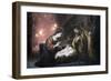 A Midwinter Birth, 2021, (digital collage)-Trygve Skogrand-Framed Giclee Print