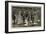 A Military Chess Tournament with Living Pieces, Capture of the Bishop-null-Framed Premium Giclee Print