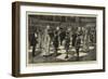 A Military Chess Tournament with Living Pieces, Capture of the Bishop-null-Framed Giclee Print