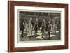 A Military Chess Tournament with Living Pieces, Capture of the Bishop-null-Framed Giclee Print