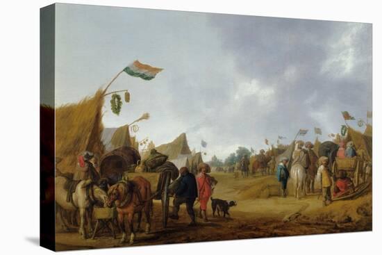 A military encampment, 1634-Anthonie Palamedesz-Stretched Canvas