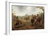 A Military Encampment with Cavalrymen-Palamedes Palamedesz-Framed Giclee Print