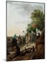 A Military Encampment-Palamedes Palamedesz-Mounted Giclee Print