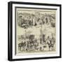 A Military Paper Chase, Natal, South Africa-null-Framed Giclee Print