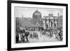 A Military Parade Through Paris, France, C18th Century-null-Framed Giclee Print