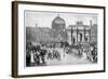 A Military Parade Through Paris, France, C18th Century-null-Framed Giclee Print