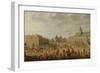 A Military Procession in the Town Square of Amersfoort-Joost Cornelisz Droochsloot-Framed Giclee Print