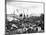 A Military Scrapyard, Rouen Docks-null-Mounted Photographic Print
