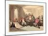 A Militia Meeting, Probably 1799, Hand-Colored Etching, Rosenwald Collection-Thomas Rowlandson-Mounted Giclee Print
