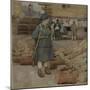 A Militia Woman, 1920-Alexander Ivanovich Vakhrameyev-Mounted Giclee Print