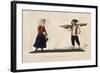 A Milk Woman and a Fishmonger-null-Framed Giclee Print