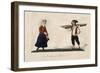 A Milk Woman and a Fishmonger-null-Framed Giclee Print