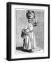 A Milkmaid, 1737-1742-Bouchardon-Framed Giclee Print