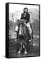 A Milkmaid on Her Morning Round, Iceland, 1922-null-Framed Stretched Canvas