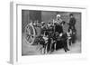 A Milkwoman with a Government Inspector, Belgium, 1922-null-Framed Giclee Print