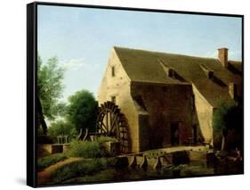 A Mill, 1800-06-Jean Victor Bertin-Framed Stretched Canvas