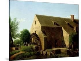 A Mill, 1800-06-Jean Victor Bertin-Stretched Canvas