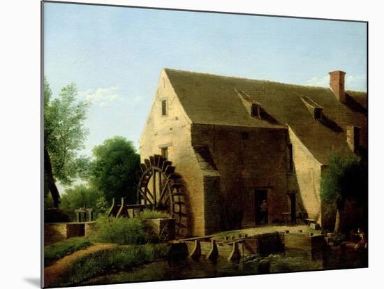 A Mill, 1800-06-Jean Victor Bertin-Mounted Giclee Print