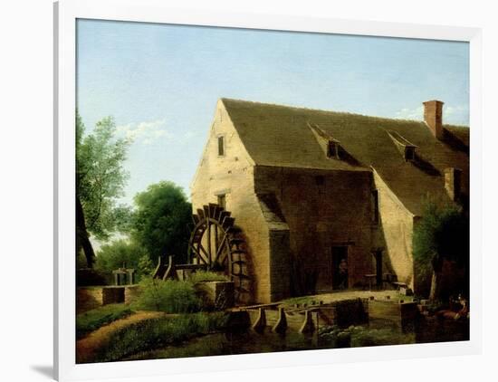 A Mill, 1800-06-Jean Victor Bertin-Framed Giclee Print