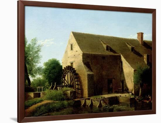 A Mill, 1800-06-Jean Victor Bertin-Framed Giclee Print