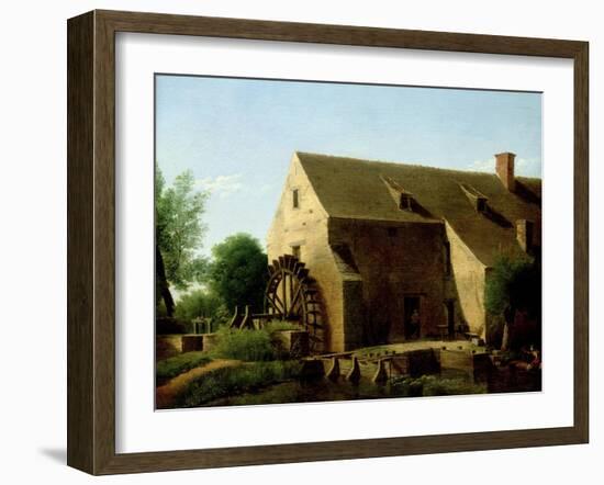 A Mill, 1800-06-Jean Victor Bertin-Framed Giclee Print