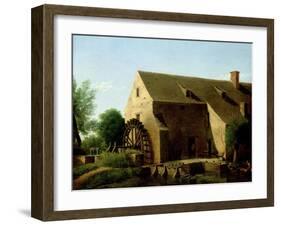 A Mill, 1800-06-Jean Victor Bertin-Framed Giclee Print