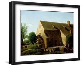 A Mill, 1800-06-Jean Victor Bertin-Framed Giclee Print