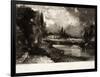 A Mill, from Various Subjects of Landscape Characteristic of English Scenery-John Constable-Framed Giclee Print