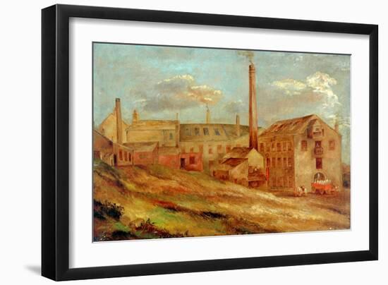 A Mill-null-Framed Giclee Print