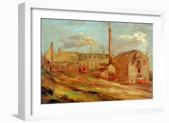 A Mill-null-Framed Giclee Print