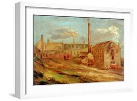 A Mill-null-Framed Giclee Print