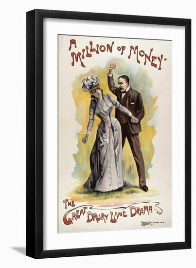 A Million Of Money-null-Framed Giclee Print