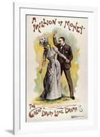 A Million Of Money-null-Framed Giclee Print