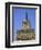 A Minaret with the Early Moon in the Background; Old Medina in Fes, Morocco-Julian Love-Framed Premium Photographic Print